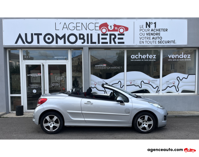 Compra de Coches Usados, Coches Usados Baratos %'|'% Agence Auto Peugeot 207 CC 1.6 VTi SERIE 64 120 CV Gris Año 2013 Manuelle Essence