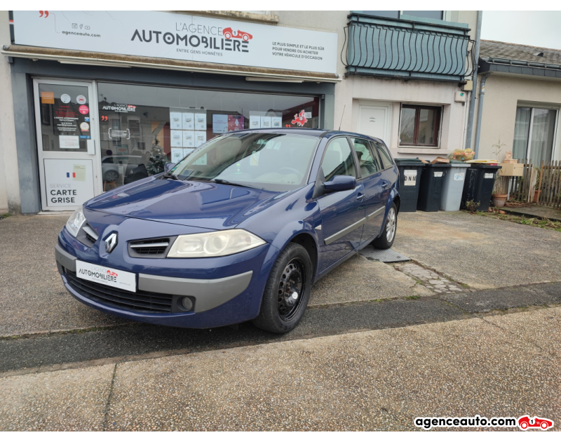 Compra de Coches Usados, Coches Usados Baratos %'|'% Agence Auto Renault Megane II Break 1.5 dCi 86cv Bleu Año 2009 Manuelle Diesel
