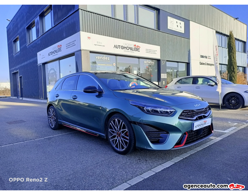 Achat voiture occasion, Auto occasion pas cher | Agence Auto Kia Ceed 1.6T GDI 204 DCT 7 GARANTIE 5 ANS Vert Année 2022 Automatique Essence