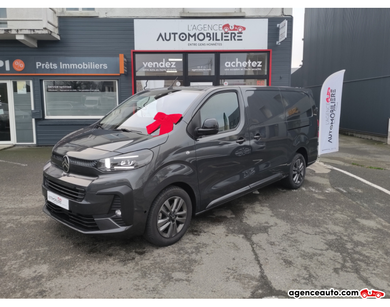 Achat voiture occasion, Auto occasion pas cher | Agence Auto Citroen Jumpy XL 2.0 BlueHdi 180 ch EAT8 L3 Pack Connect (TVA Récup) Gris Année 2024 Automatique Diesel