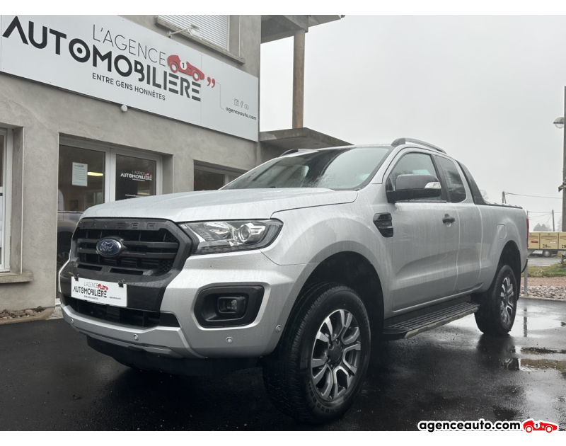Aankoop Gebruikte Auto, Goedkope Gebruikte Auto | Agence Auto Ford Ranger WILDTRAK Phase 3 2.0 16V Pickup Super Cabine 4x4 213 cv Attelage Gris Jaar 2020 Automatique Diesel