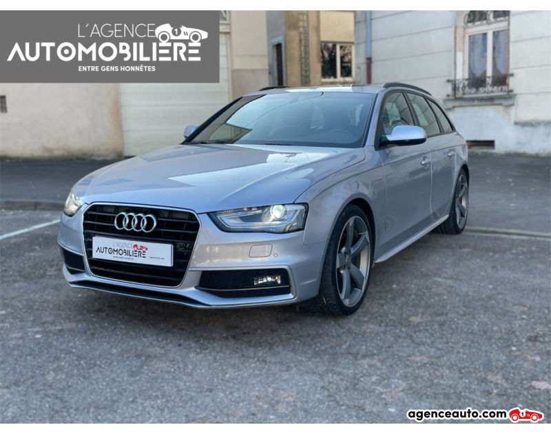 Gebrauchtwagenkauf, Günstige Gebrauchtwagen | Automobilienagentur Audi A4 Avant PHASE 2 2.0 TDI 150 CH MULTITRONIC S LINE ENTRETIEN AUDI Gris Jahr 2015 Automatique Diesel