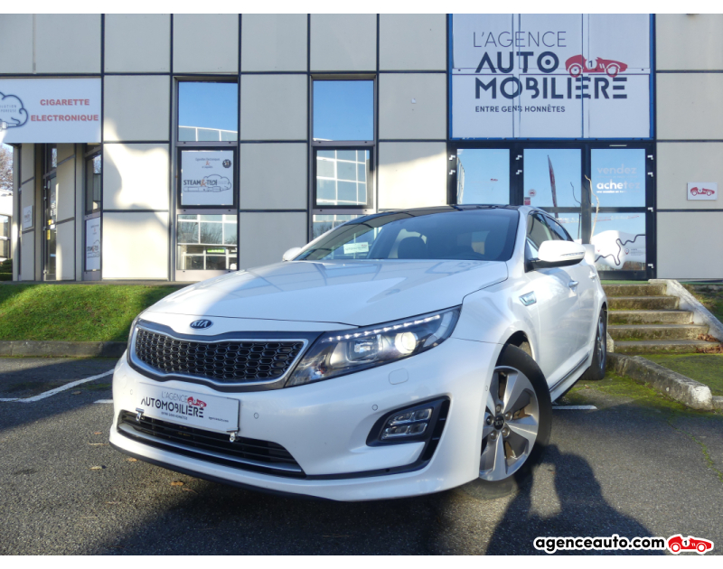Compra de Carros Usados, Carros Usados Baratos | Auto Immo Kia Optima 2.0 HYBRID Blanc Ano 2015 Automatique Hybride