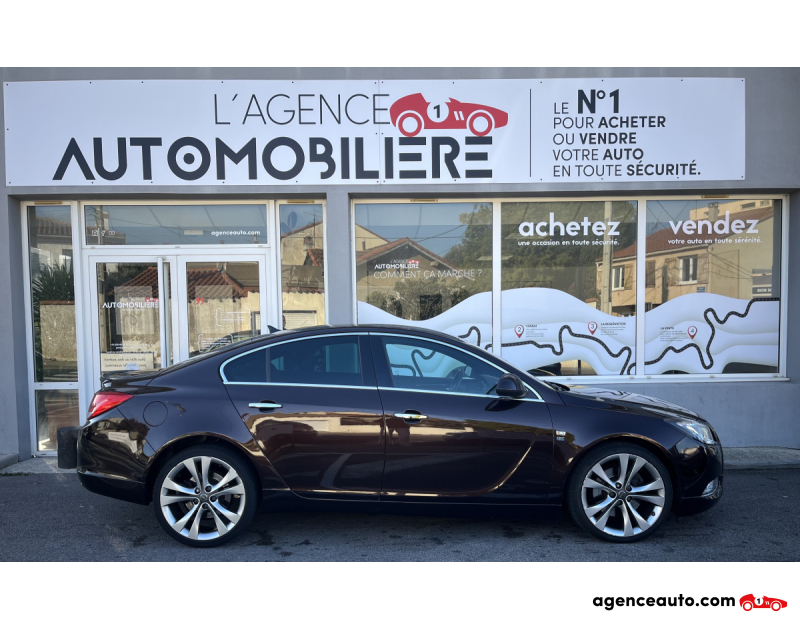 Acquisto Auto Usate, Auto Usate Economiche | Agenzia Automobiliare Opel Insignia 2.8i V6 OPC LINE 260 CV 4X4 Marron Anno 2011 Automatique Bioethanol