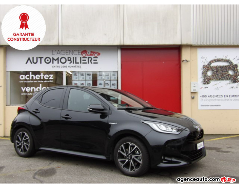 Gebrauchtwagenkauf, Günstige Gebrauchtwagen | Automobilienagentur Toyota Yaris 1.5 Trend e-CVT Noir Jahr 2021 Automatique Hybride