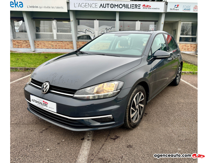 Achat voiture occasion, Auto occasion pas cher | Agence Auto Volkswagen Golf 1.0 TSI 115 CONNECT/Toit ouvrant/Camera de recul/Crit'air 1 Gris Année 2018 Manuelle Essence