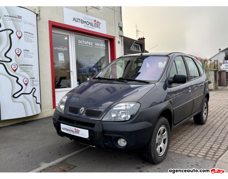Compra de Coches Usados, Coches Usados Baratos %'|'% Agence Auto Renault Scenic Rx4 Phase 2 2.0 i 16V 140cv Attelage Violet Año 2000 Manuelle Essence