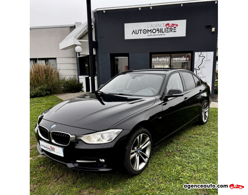 Compra de Coches Usados, Coches Usados Baratos %'|'% Agence Auto Bmw Série 3 (F30) 320D XDRIVE 184 CV SPORT BVA8 Noir Año 2013 Automatique Diesel
