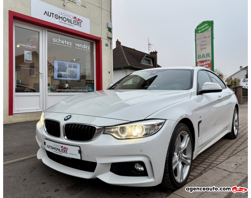 Gebrauchtwagenkauf, Günstige Gebrauchtwagen | Automobilienagentur Bmw Série 4 Gran Coupé 420i xDrive 2.0 i 184 cv (F36) Blanc Jahr 2016 Automatique Essence