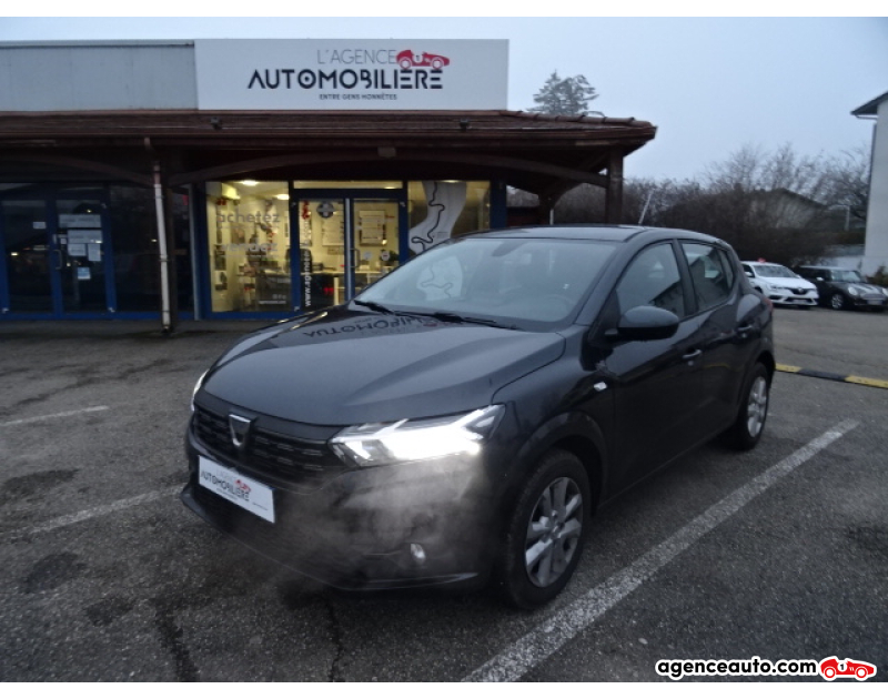 Achat voiture occasion, Auto occasion pas cher | Agence Auto Dacia Sandero ECO-G 100 - 22B Confort Gris Année 2022 Manuelle GPL
