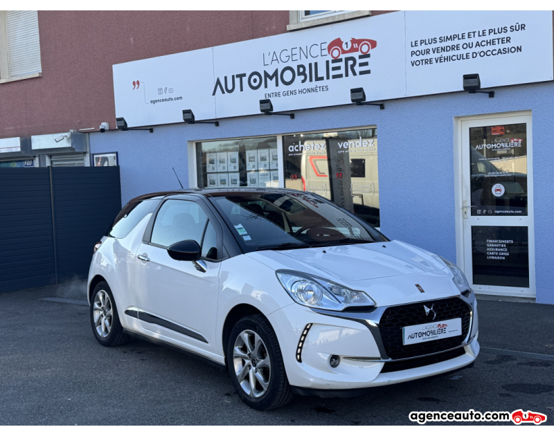 Gebrauchtwagenkauf, Günstige Gebrauchtwagen | Automobilienagentur Citroen DS3 1.2 Puretech 82ch Executive Blanc Jahr 2016 Manuelle Essence