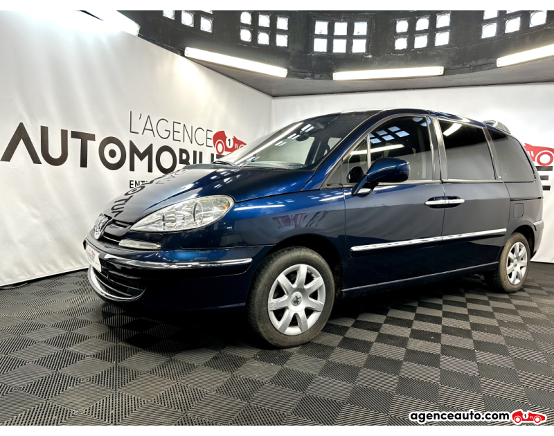 Achat voiture occasion, Auto occasion pas cher | Agence Auto Peugeot 807 2.0 HDI 136 FAP PREMIUM BVM6 Bleu Année 2010 Manuelle Diesel