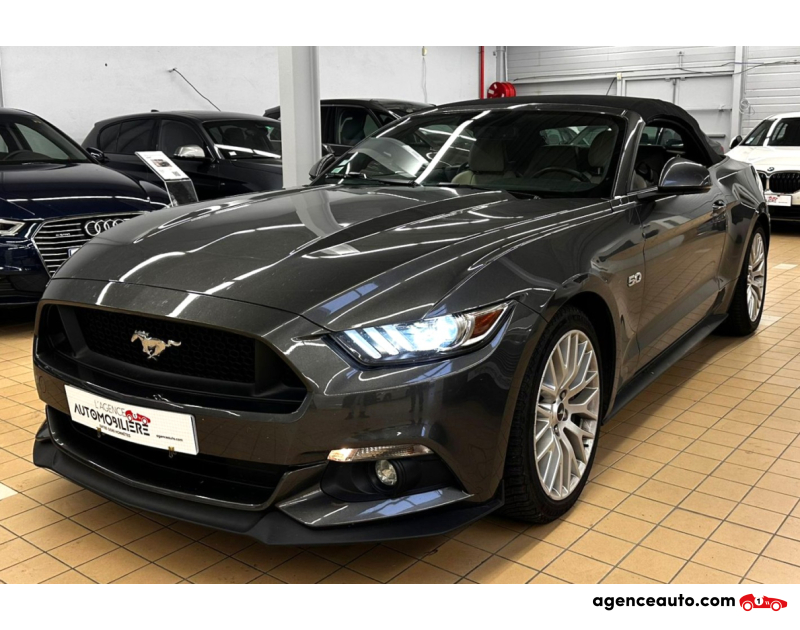 Acquisto Auto Usate, Auto Usate Economiche | Agenzia Automobiliare Ford Mustang CABRIOLET 5.0 V8 GT BVA6 Grigio Anno 2016 Automatico Benzina