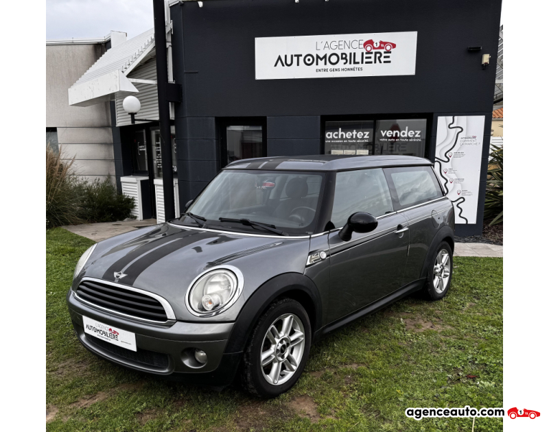 Achat voiture occasion, Auto occasion pas cher | Agence Auto Mini Clubman F55 ONE 1.4 95 CV Gris Année 2009 Manuelle Essence