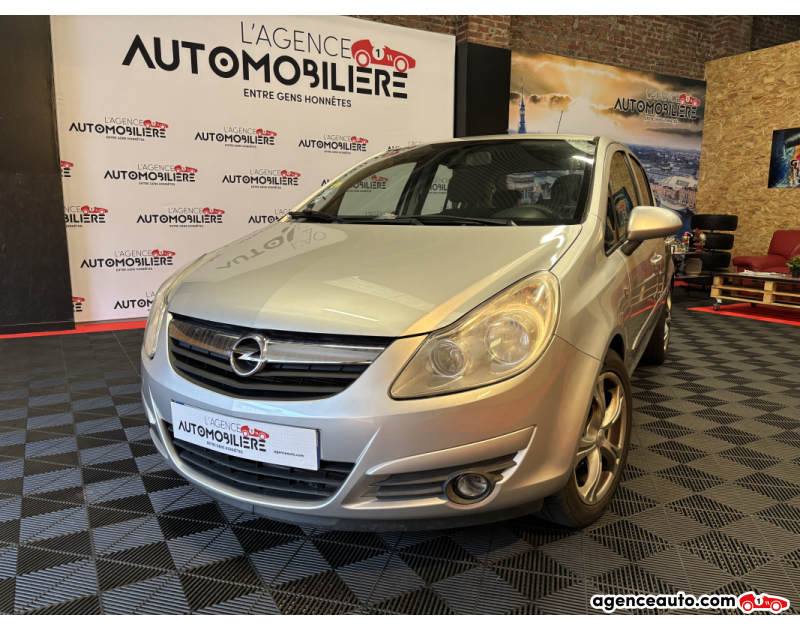 Achat voiture occasion, Auto occasion pas cher | Agence Auto Opel Corsa 1.4 16V Gris Année 2007 Manuelle Essence