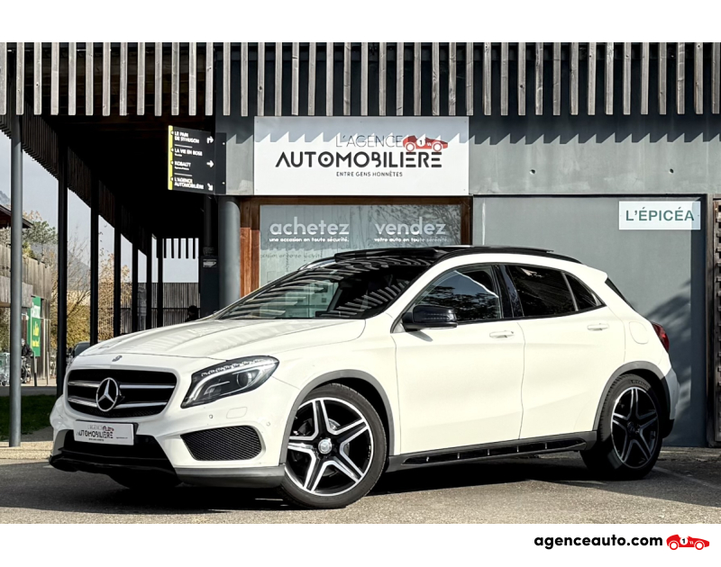 Compra de Carros Usados, Carros Usados Baratos | Auto Immo Mercedes Classe GLA 220d 177ch Fascination AMG 7G-DCT - Origine France & Entretien Mercedes Blanc Ano 2015 Automatique Diesel