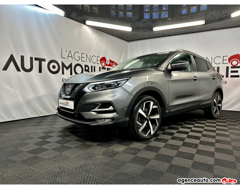 Achat voiture occasion, Auto occasion pas cher | Agence Auto Nissan Qashqai 1.6 DCI 130 TEKNA Gris Année 2017 Manuelle Diesel