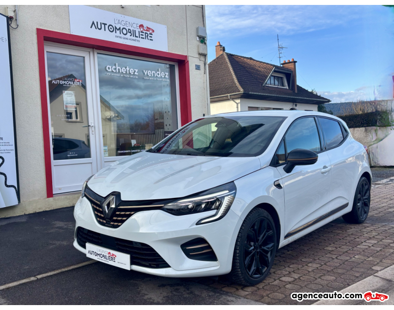 Compra de Coches Usados, Coches Usados Baratos %'|'% Agence Auto Renault Clio V E-TECH 1.6 i 16V 140 cv Hybrid LUTECIA Blanc Año 2022 Automatique Hybride