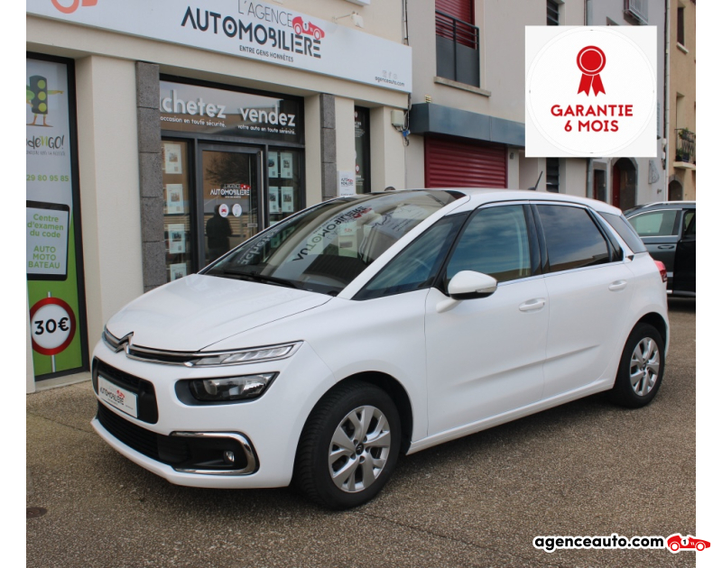 Aankoop Gebruikte Auto, Goedkope Gebruikte Auto | Agence Auto Citroen C4 Spacetourer 130CH FEEL START-STOP ( Entretien Citroën, Caméra de recul, GPS ... ) Argent Jaar 2018 Manuelle Essence