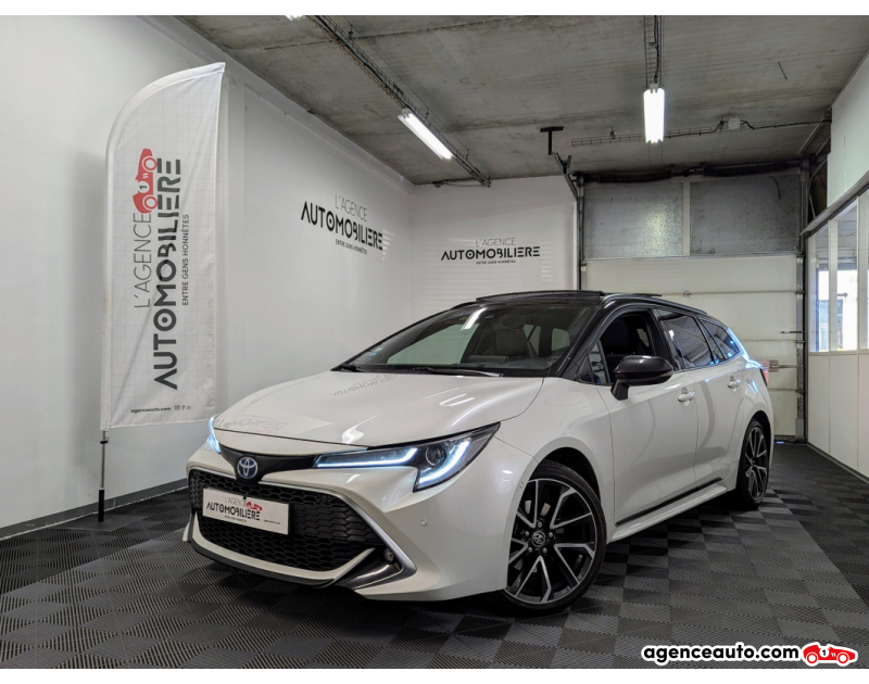Compra de Carros Usados, Carros Usados Baratos | Auto Immo Toyota Corolla Touring Sport TOURING-SPORTS 2.0 196H 155 HYBRID FULL-HYBRID 2.46KWH COLLECTION BVA Blanc Ano 2022 Automatique Hybride