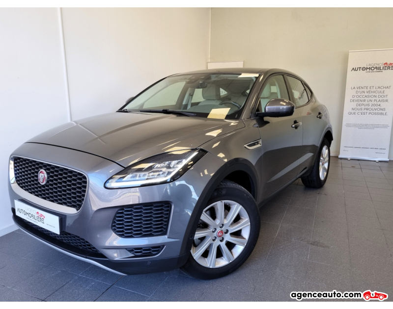 Compra de Coches Usados, Coches Usados Baratos %'|'% Agence Auto Jaguar E-Pace D180 2.0 D 16V AWD 180 cv BA  S Gris Año 2018 Automatique Diesel