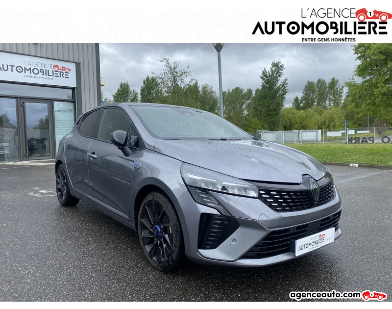 Compra de Coches Usados, Coches Usados Baratos %'|'% Agence Auto Renault Clio E-tech 1.6 145 CH ESPRIT ALPINE Gris Año 2023 Automatique Hybride