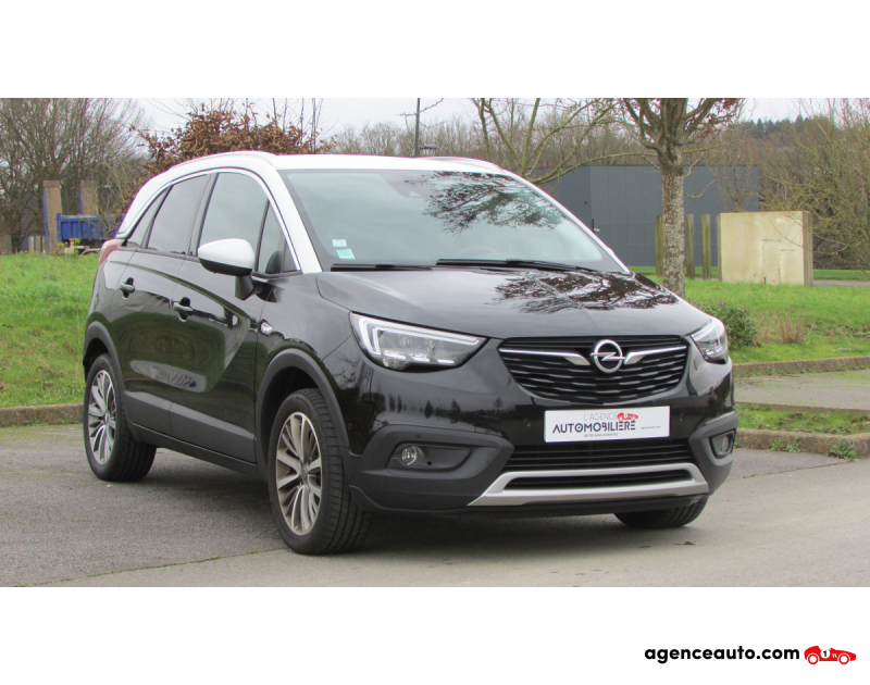 Achat voiture occasion, Auto occasion pas cher | Agence Auto Opel Crossland x 1,2L TURBO 130CH ULTIMATE BVA6 Noir Année 2019 Automatique Essence