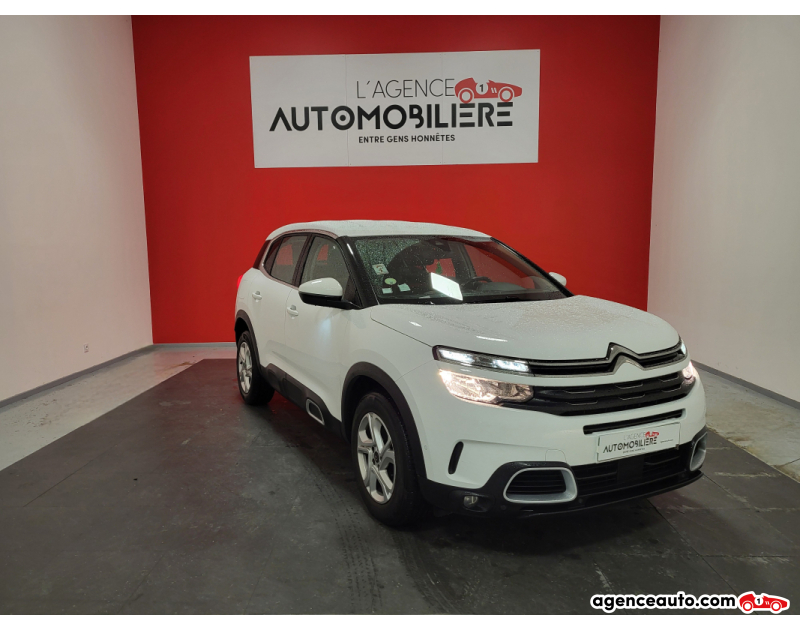 Compra de Carros Usados, Carros Usados Baratos | Auto Immo Citroen C5 Aircross CITROEN C5 AIRCROSS 1.5 BLUEHDI 130 S&S SHINE EAT8 Blanc Ano 2019 Automatique Diesel