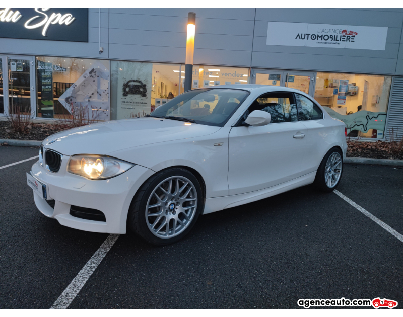 Achat voiture occasion, Auto occasion pas cher | Agence Auto Bmw Série 1 Coupé 135i E82 306ch M Sport 3.0 N55 Blanc Année 2010 Manuelle Essence