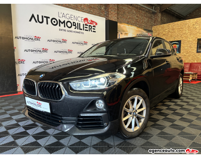 Aankoop Gebruikte Auto, Goedkope Gebruikte Auto | Agence Auto Bmw X2 sDRIVE 18i 1.5 12V Turbo 140 ch Noir Jaar 2020 Manuelle Essence