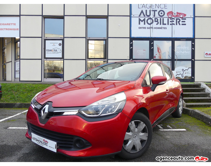 Compra de Coches Usados, Coches Usados Baratos %'|'% Agence Auto Renault Clio 1.5 DCI 75 EXPRESSION Rouge Año 2013 Manuelle Diesel