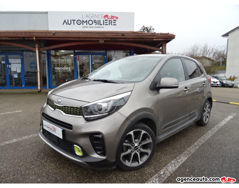 Aankoop Gebruikte Auto, Goedkope Gebruikte Auto | Agence Auto Kia Picanto 1.2 85 X-LINE Gris Jaar 2020 Manuelle Essence