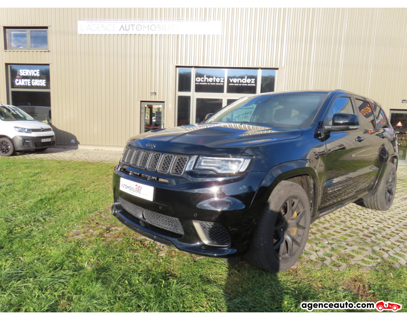 Aankoop Gebruikte Auto, Goedkope Gebruikte Auto | Agence Auto Jeep Grand Cherokee 6.2 V8 Trackhawk 710Cv Noir Jaar 2019 Automatique Essence