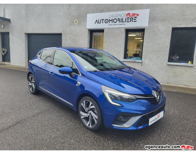 Aankoop Gebruikte Auto, Goedkope Gebruikte Auto | Agence Auto Renault Clio RS LINE BLUE DCI 115 CV Faible kilométrage Bleu Jaar 2020 Manuelle Diesel