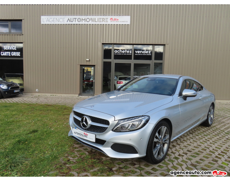 Aankoop Gebruikte Auto, Goedkope Gebruikte Auto | Agence Auto Mercedes Classe C Coupé  250 Exécutive 204Cv Gris Jaar 2015 Automatique Diesel