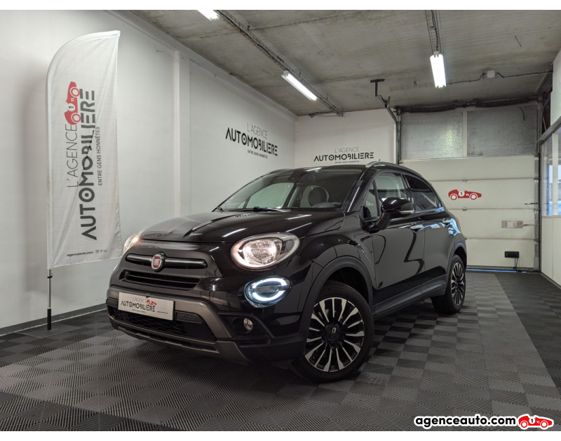 Achat voiture occasion, Auto occasion pas cher | Agence Auto Fiat 500X (2) 1.3 FIREFLY T T4 150 CITY CROSS DCT + CAMERA Noir Année 2019 Automatique Essence