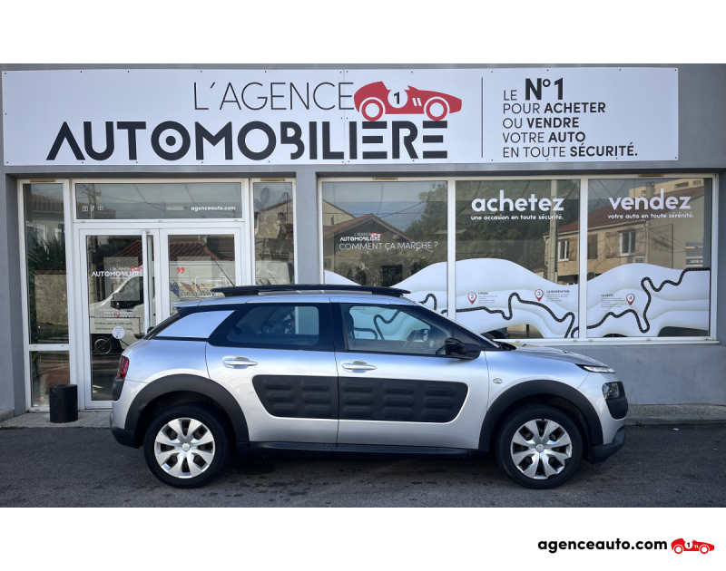 Compra de Carros Usados, Carros Usados Baratos | Auto Immo Citroen C4 Cactus 1.6 BlueHDi 100 CV FEEL Gris Ano 2016 Manuelle Diesel