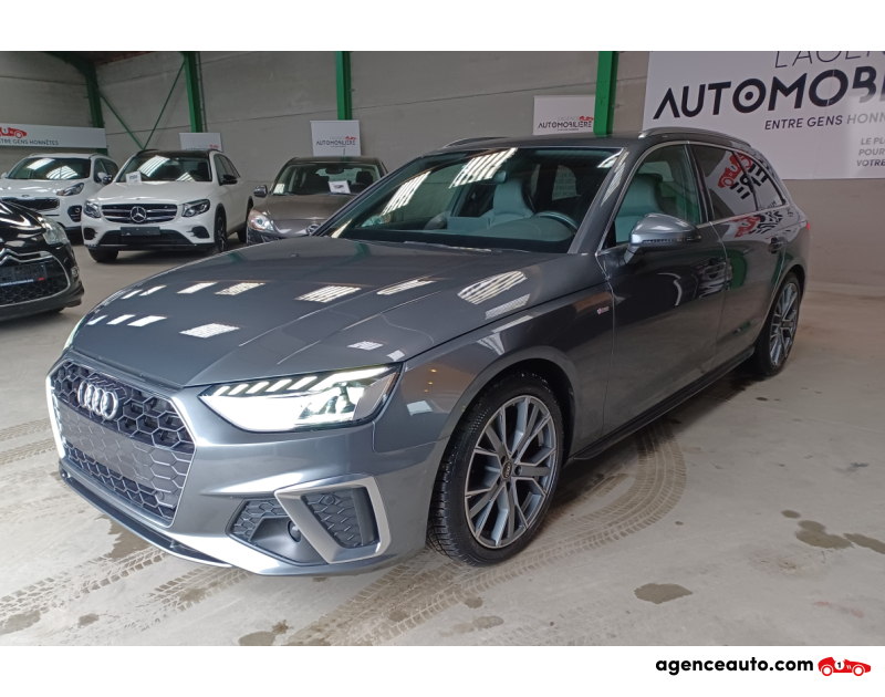 Achat voiture occasion, Auto occasion pas cher | Agence Auto Audi A4 Avant Avant 35 TFSI S line Full Option Intérieure RS Argent Année 2022 Automatique Essence