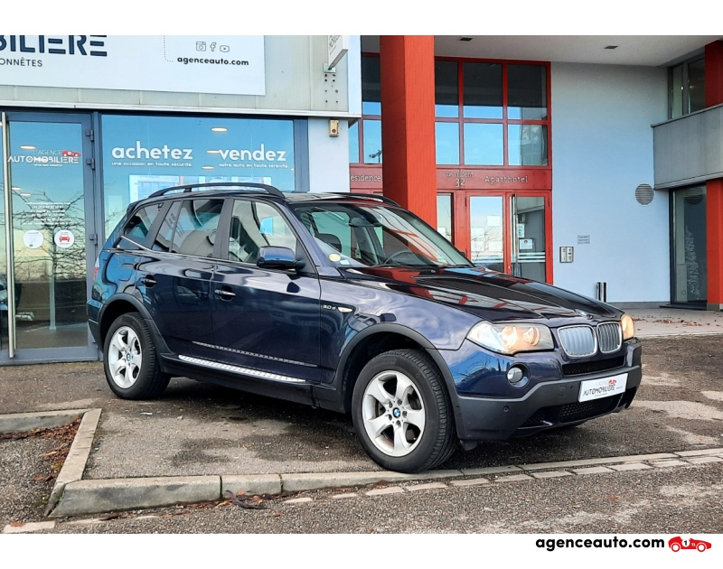 Achat voiture occasion, Auto occasion pas cher | Agence Auto Bmw X3 (E83) 30d xDrive 3.0d 218 cv BVA CONFORT Bleu Année 2007 Automatique Diesel