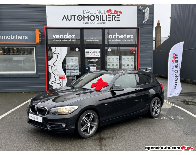 Achat voiture occasion, Auto occasion pas cher | Agence Auto Bmw Série 1 116D F21 LCI 1.5 118Ch BVA8 Sport (Toit Ouvr, Camera) Noir Année 2016 Automatique Diesel