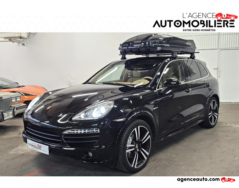 Aankoop Gebruikte Auto, Goedkope Gebruikte Auto | Agence Auto Porsche Cayenne 3.0 380H 330 HYBRID Sport Design  BVA Noir Jaar 2011 Automatique Hybride
