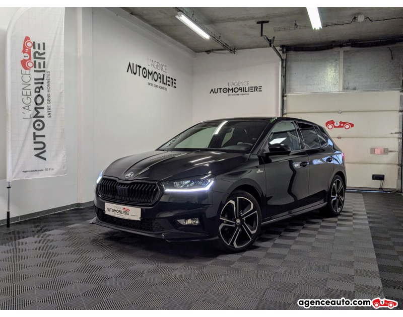 Gebrauchtwagenkauf, Günstige Gebrauchtwagen | Automobilienagentur Skoda Fabia IV 1.5 TSI 150 MONTE-CARLO DSG7 Noir Jahr 2023 Automatique Essence