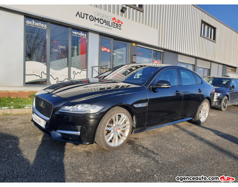 Gebrauchtwagenkauf, Günstige Gebrauchtwagen | Automobilienagentur Jaguar XF 3.0 V6 300 CH R-SPORT Noir Jahr 2016 Automatique Diesel