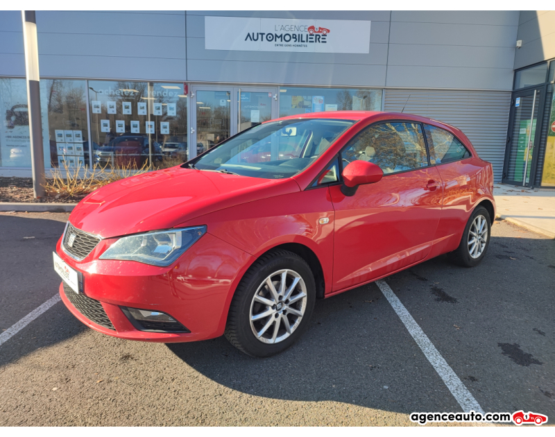 Aankoop Gebruikte Auto, Goedkope Gebruikte Auto | Agence Auto Seat Ibiza 1.2 TSI 90ch Style Rouge Jaar 2016 Manuelle Essence