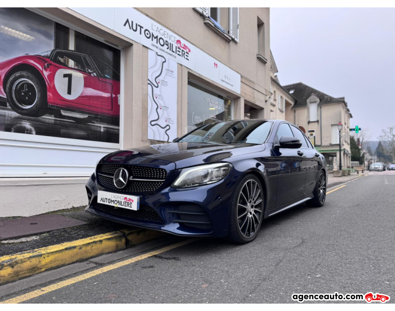 Mercedes Classe C 300 256cv AMG LINE + BURMESTER + VOLANT AMG + LED AMBIANCE