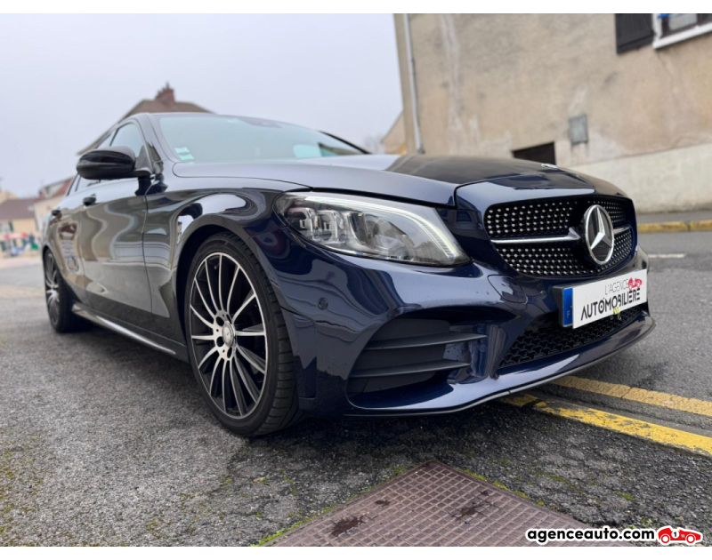Mercedes Classe C 300 256cv AMG LINE + BURMESTER + VOLANT AMG + LED AMBIANCE — photo 3