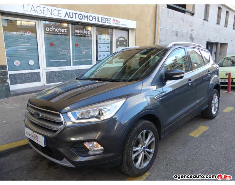 Compra de Coches Usados, Coches Usados Baratos %'|'% Agence Auto Ford Kuga II (2) 1.5 FLEXIFUEL-E85 150 4X2 TITANIUM Gris Año 2019 Manuelle Bioethanol