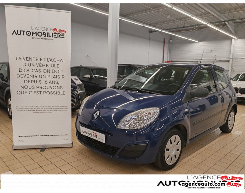 Compra de Coches Usados, Coches Usados Baratos %'|'% Agence Auto Renault Twingo II 1.2 60 CV ECO2 ACCESS Bleu Año 2008 Manuelle Essence