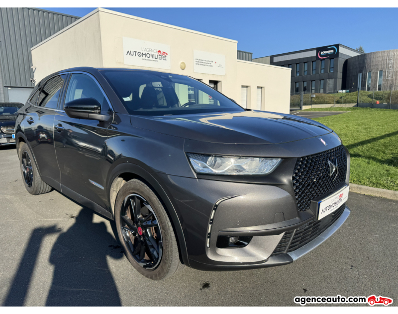 Achat voiture occasion, Auto occasion pas cher | Agence Auto DS DS7 CROSSBACK 2.0 180 BVA PERFORMANCE LINE Gris Année 2018 Automatique Diesel