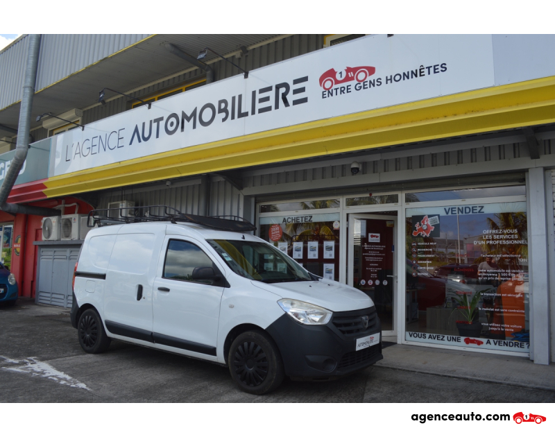 Achat voiture occasion, Auto occasion pas cher | Agence Auto Dacia Dokker 1.5 dCi 75ch Blanc Année 2015 Manuelle Diesel